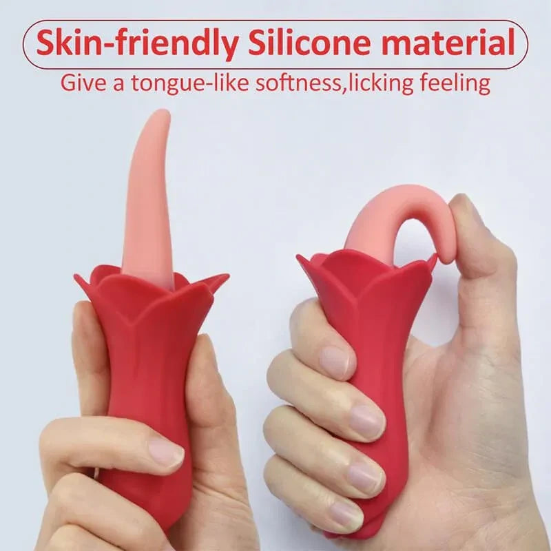 rose toy clit sucker vibrator red