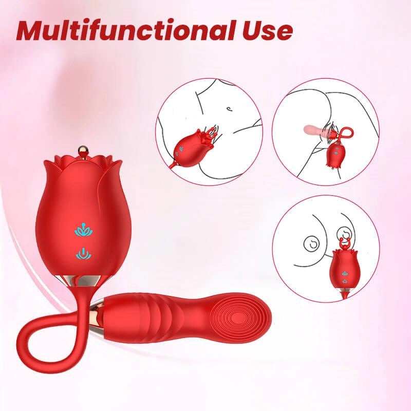 Women's Tease Rose Toy - Inyarose