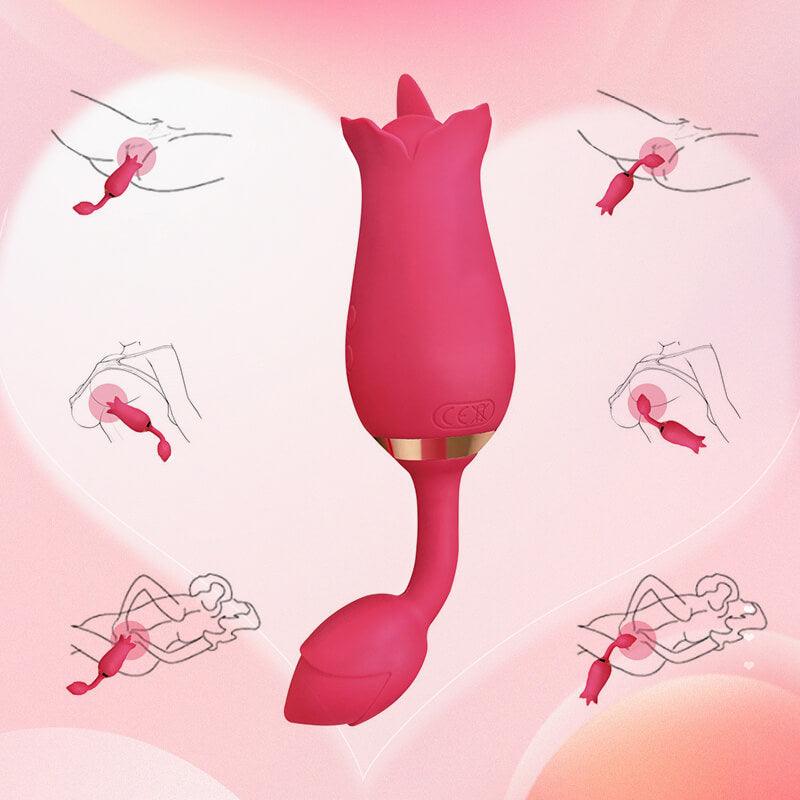 Vibrating Rose Egg Toy
