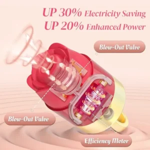 Suction cup vibrator rose sex toy invisible toy