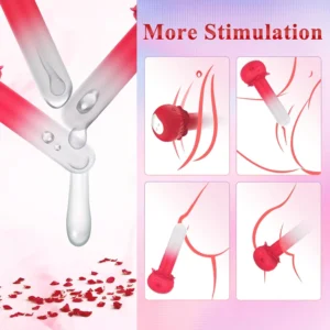 Rose Bullet Vibrator with 11 Clitoral Stimulation Modes