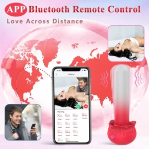 Rose Bullet Vibrator with 11 Clitoral Stimulation Modes