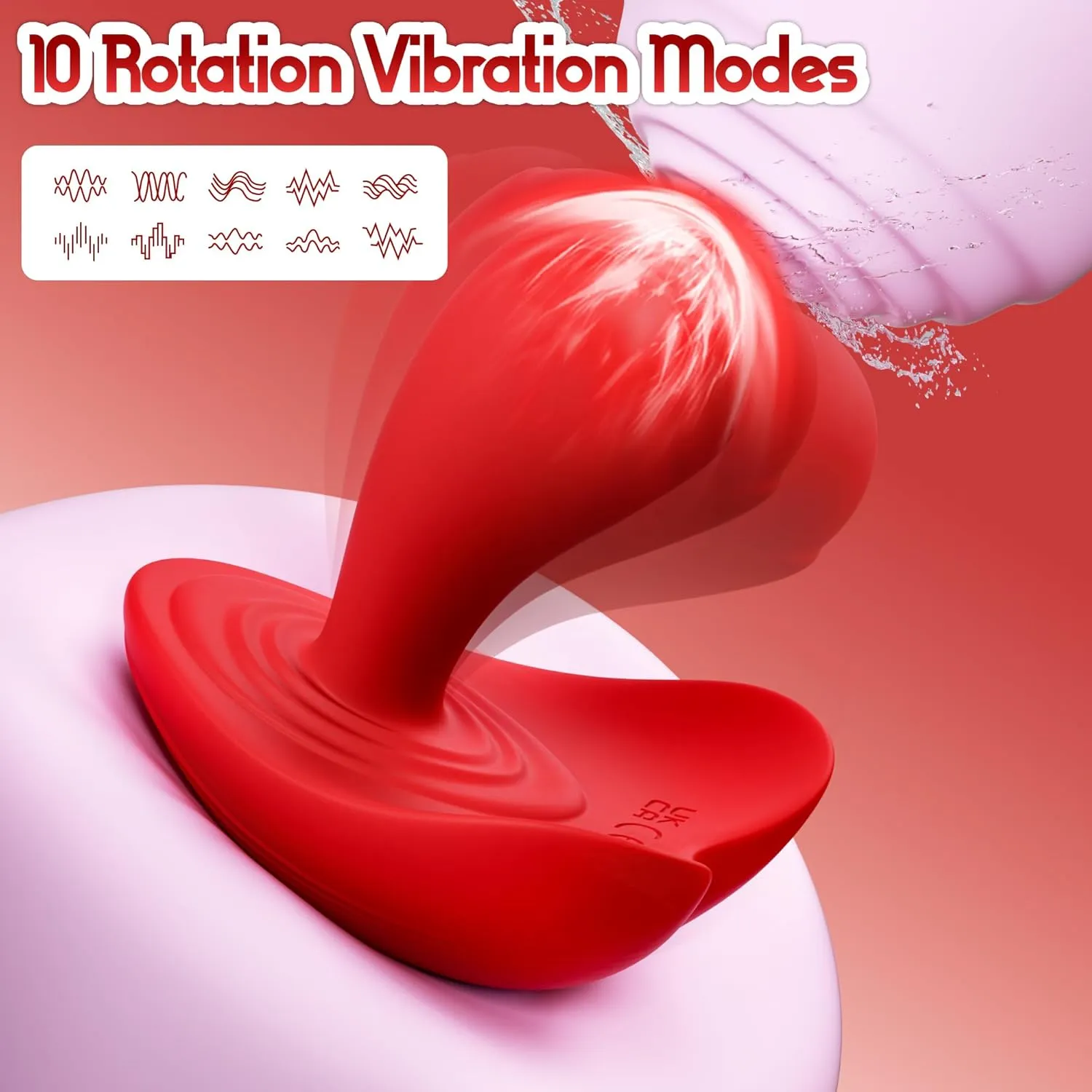 Wearable Love Heart Vibrator for Couples