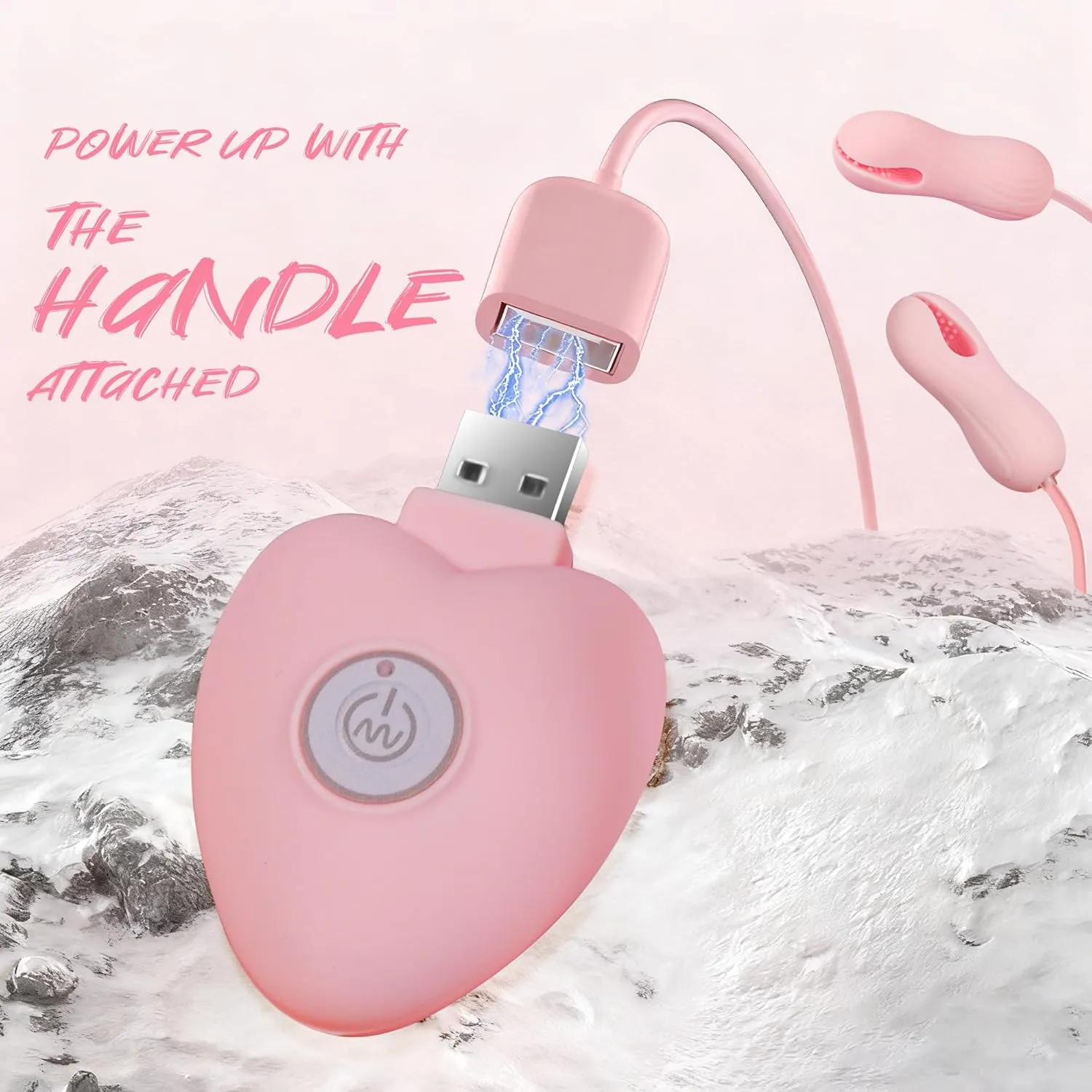 Vibrating Nipple Clamps BDSM Nipple Sex Toys