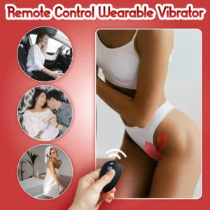 Wearable Love Heart Vibrator for Couples