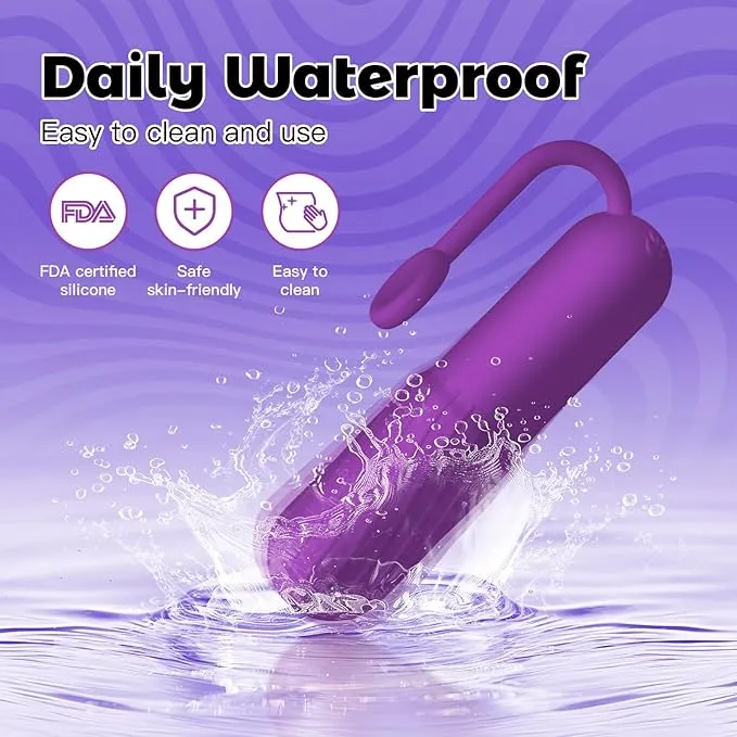 Powerful G-Spot Bullet Vibrator with Drawstring Design
