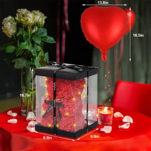 Rose Bear Valentines Day Flower Gifts