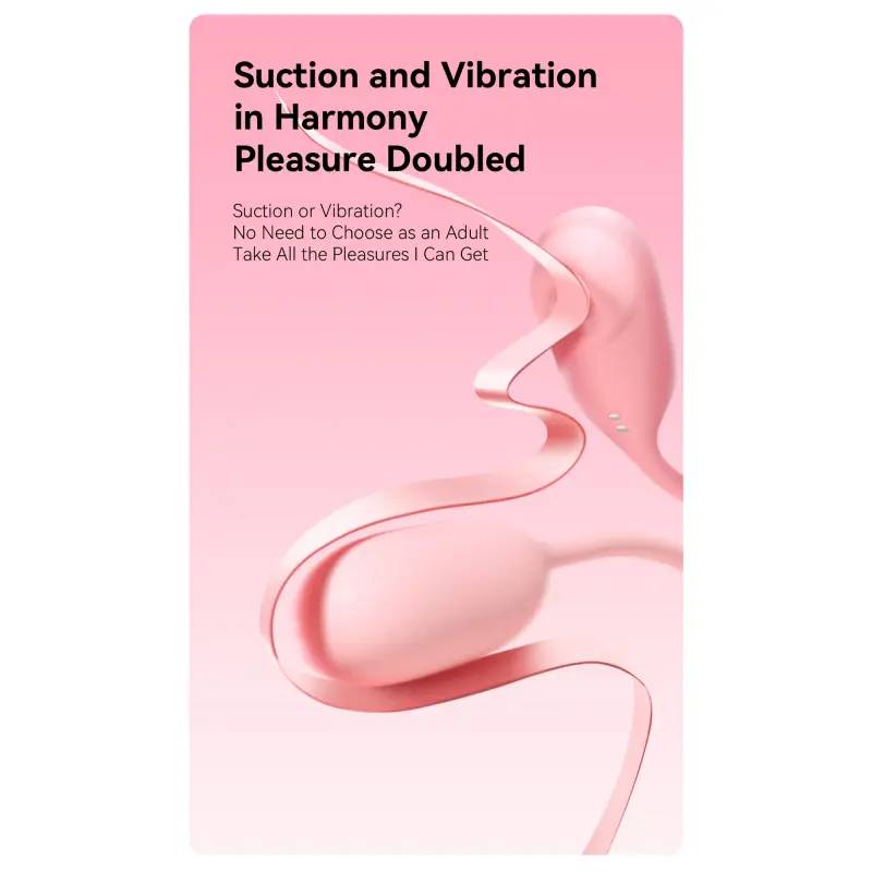 Magic Box Suitcase Sex Toy Set – 2-in-1 Sucking Vibrator Egg