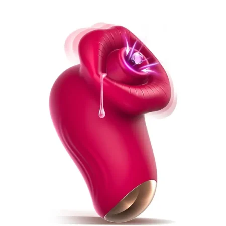 Big Mouth Rose 360° Clitoral Suction Massager