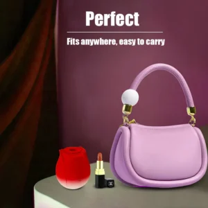 Gradient Rose Sex Toy Suction Cup Vibrator