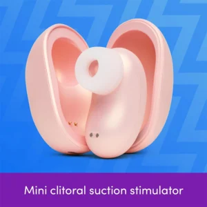 Mini Clitoral Suction Stimulator & Discreet Charging Case