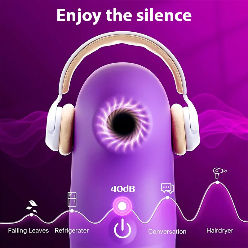 Women Clit Nipple Sucker Vibrators with 7 Sucking