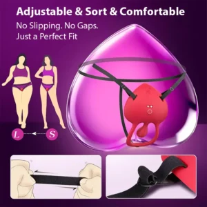 Wearable Heart Vibrator for Couples - Vibrating Panties