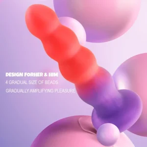 6.3'' Silicone Anal Butt Plug,Soft Anal Beads