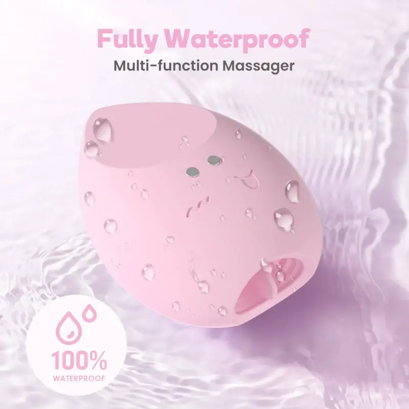 Beauty sponge handheld vibrator clitoral suction