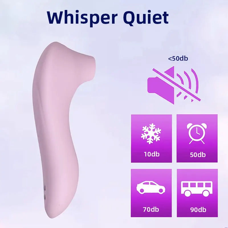 Pink Clitoral Stimulator Vibrator Clit Sex Novelties