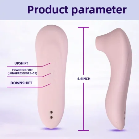 Pink Clitoral Stimulator Vibrator Clit Sex Novelties