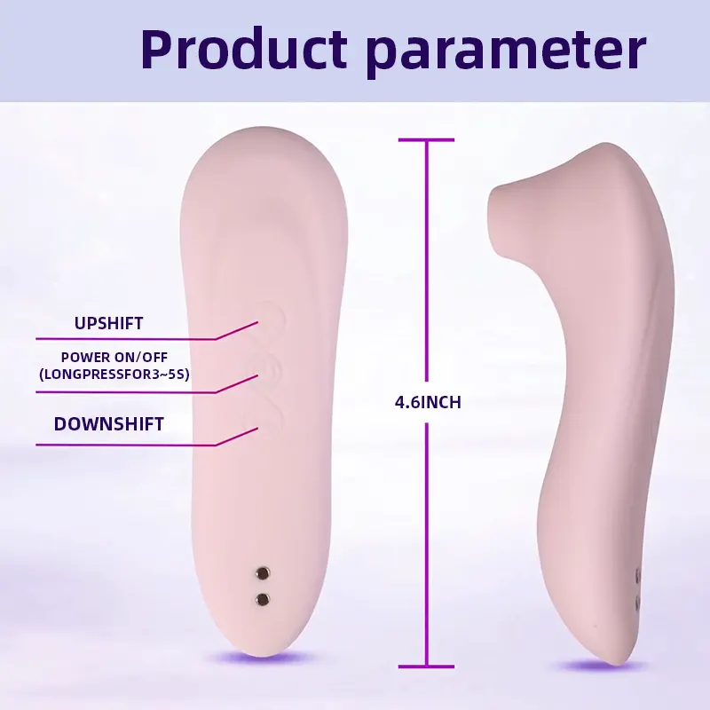 Pink Clitoral Stimulator Vibrator Clit Sex Novelties