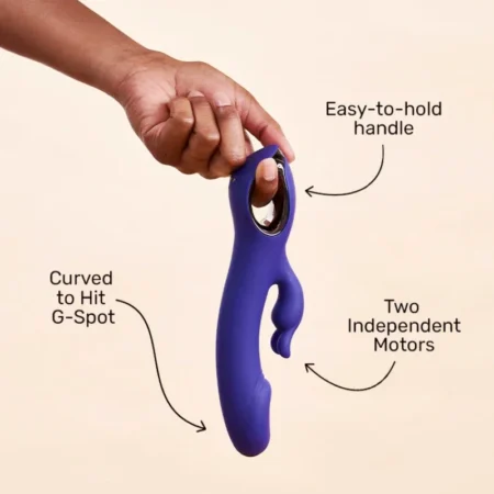 Bule Bunny Buddy Dual-Action Vibrator