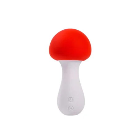 Rechargeable mushroom vibrator handheld toy