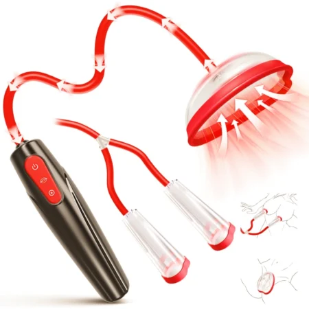 Nipple Sucking BDSM Toy Set Vaginal Love Pump Vibrator