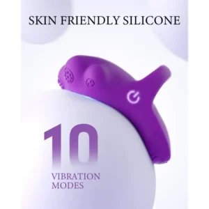 Waterproof multi-functional finger massager vibrator