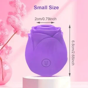 Mini Rose Powerful Suction Vibrator