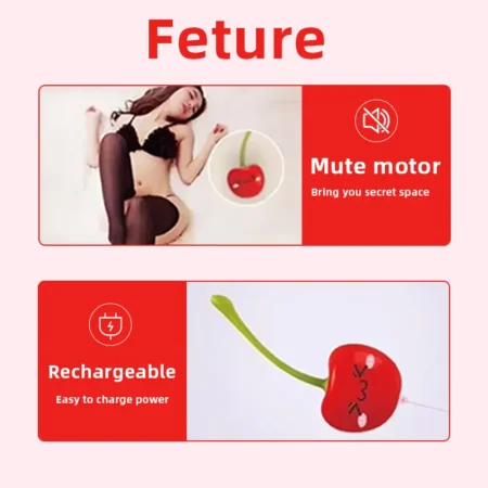 Mini Cherry Vibrator Sex Toy