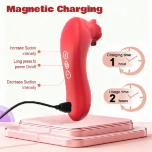 Powerful Suction Vibrator for Clit & Nipple