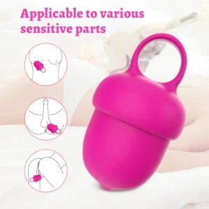 Cute squirrel-shaped mini finger vibrator