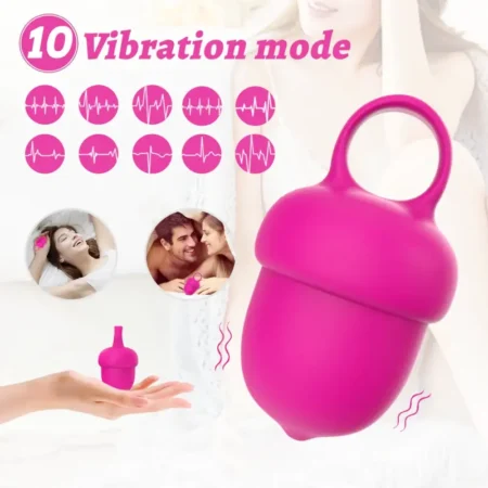 Cute squirrel-shaped mini finger vibrator