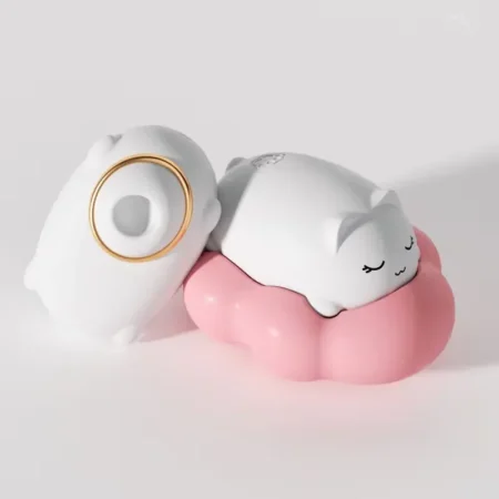 Adorable Cat-Shaped Suction & Vibration Toy