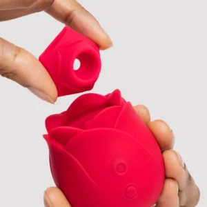 Rose 2-in-1 Clitoral Suction Stimulator with Egg Vibrator
