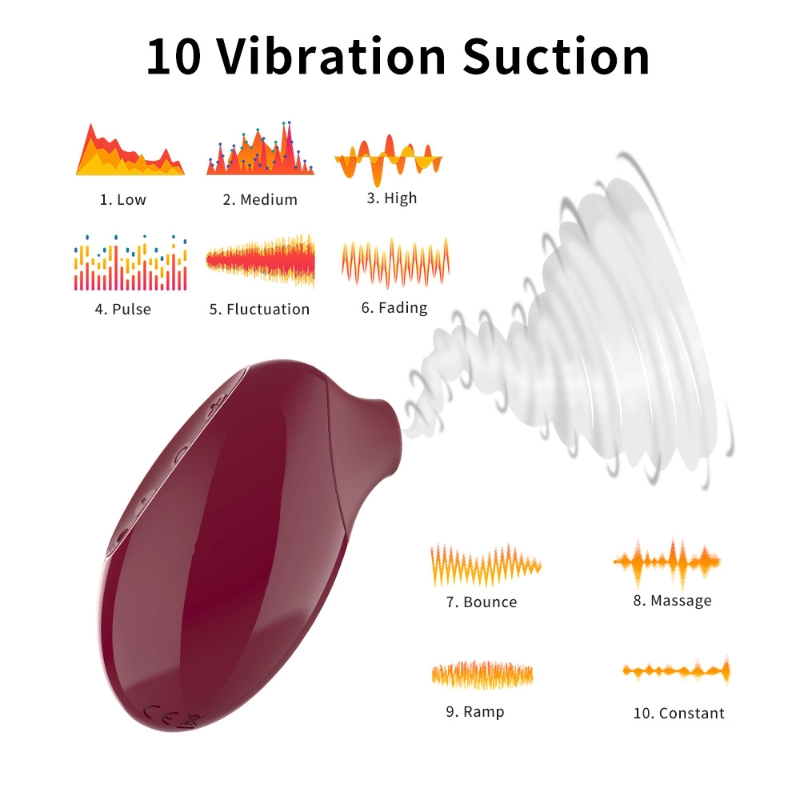 Precision suction mouth vibrator