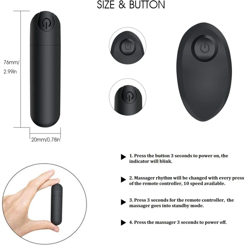 Wearable Vibrating Egg with Panties Set for Hands-Free