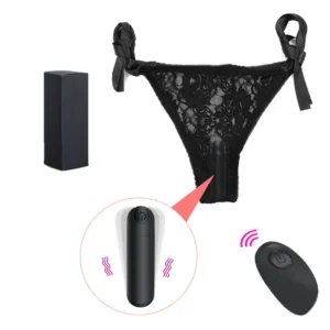 Wearable Vibrating Egg with Panties Set for Hands-Free