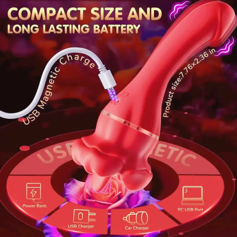 Brand New Magical Mouth and Tongue Rose Toy