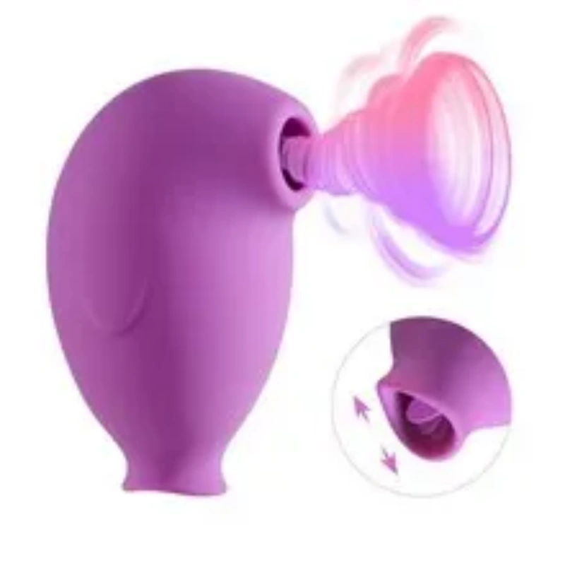 Penguin silent sucking vibrator