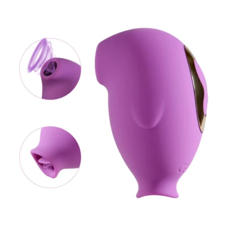 Penguin silent sucking vibrator