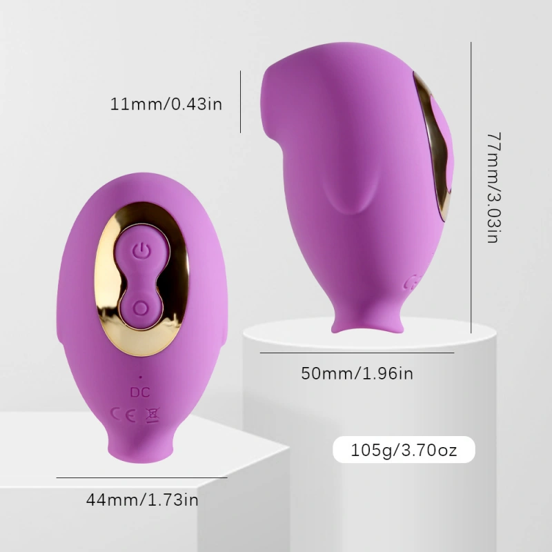 Penguin silent sucking vibrator