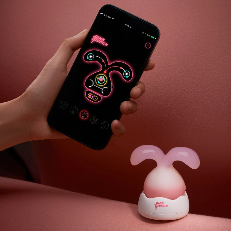 Cute Rabbit Vibrator with Powerful Clitoral Suction