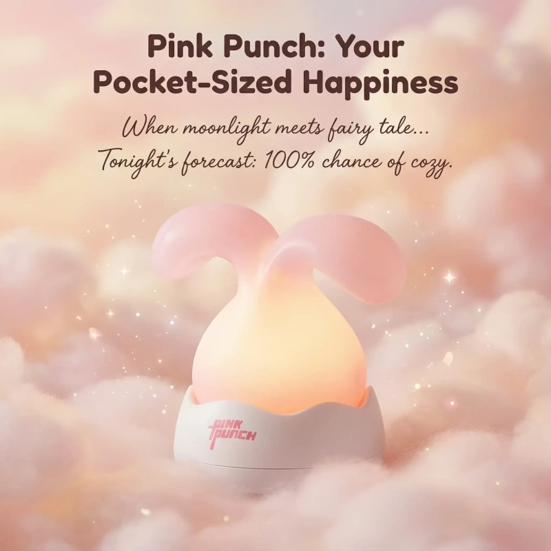 Cute Rabbit Vibrator with Powerful Clitoral Suction