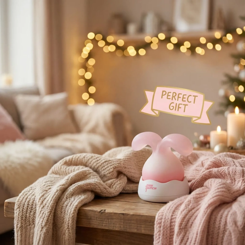 Cute Rabbit Vibrator with Powerful Clitoral Suction
