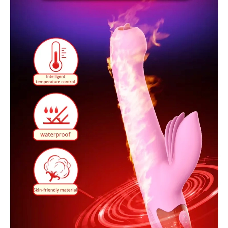 Heated Vibrator Clitoral Stimulator Magic Wand