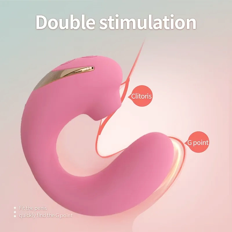 Dual-Head Suction Vibrator Magic Box, Clitoral Stimulation