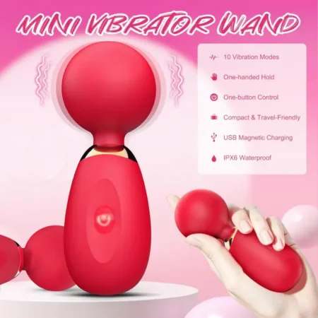 Mini Rose Vibrator Clitoral Stimulator