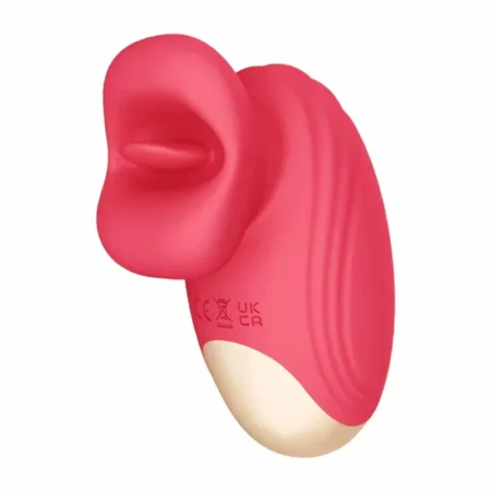 Mini Rose Tongue Vibrator Nipple Stimulator