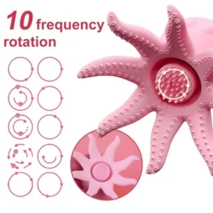 Octopus sucking nipple vibrator