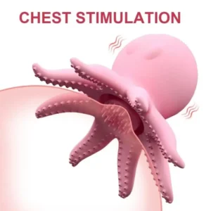 Octopus sucking nipple vibrator