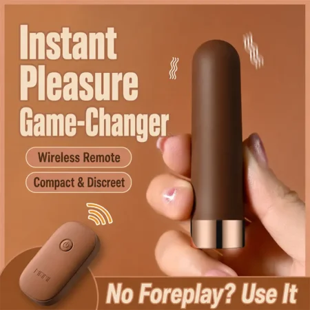 Bullet-style vibrating egg and wand massager for women